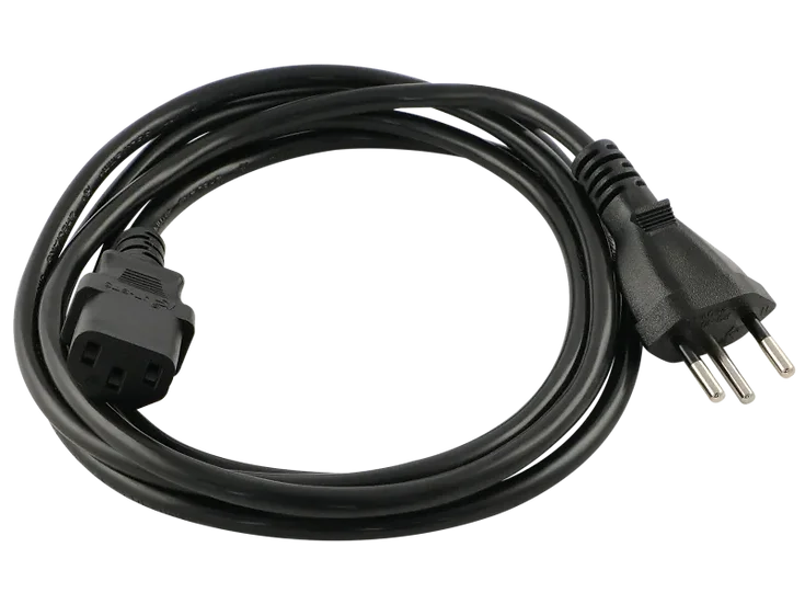 Câble secteur T12 230 VAC, version CH, connecteur C13 IEC