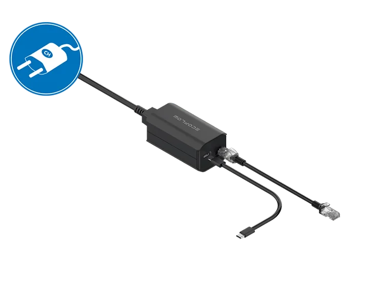 Adaptateur de mise à la terre portable EcoFlow pour stations électriques