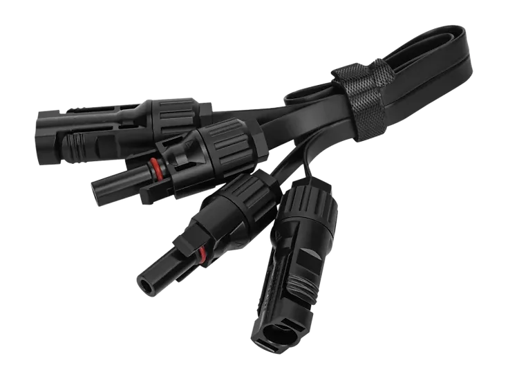 Câble de connexion solaire MC4 ultra-plat, 0.5 m