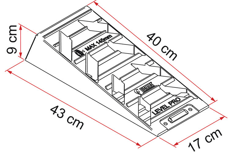 Level Pro - Capacité de charge 5 tonnes par essieu