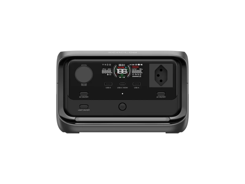 Station électrique EcoFlow River 3 Plus, 286 Wh ASI 10 ms