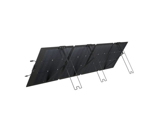 EcoFlow - Panneau solaire monocristallin bifacial, pliable 220 W de 2e génération