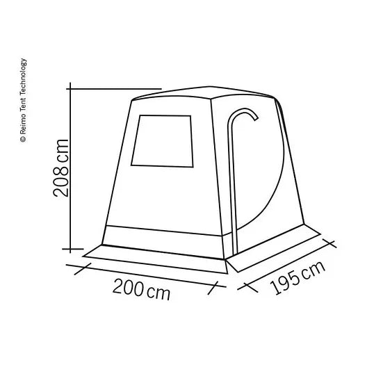 Auvent arrière UPGRADE PREMIUM pour VW T5/T6