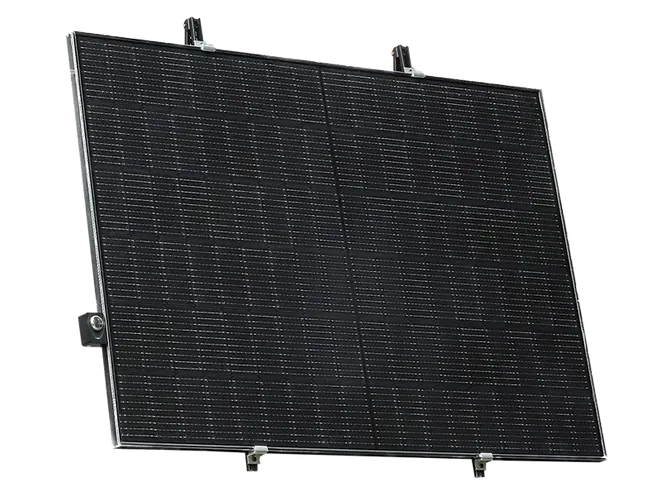 Kit de fixation pour la centrale électrique pour balcons EF