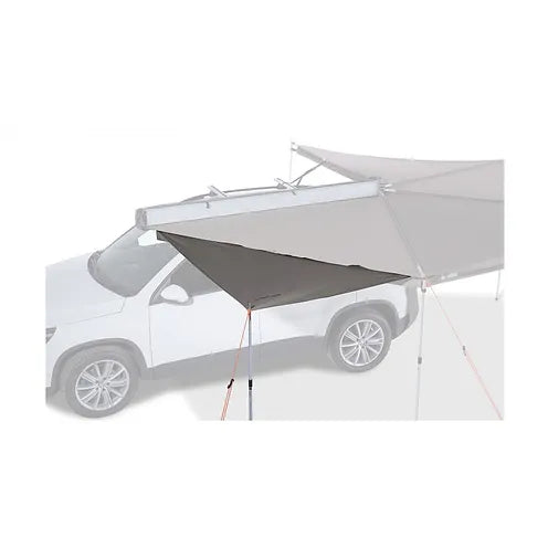 Extension BATWING latérale à glissière pour auvent