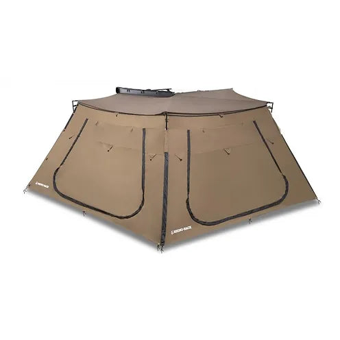 Extension BATWING paroi avec porte pour auvent