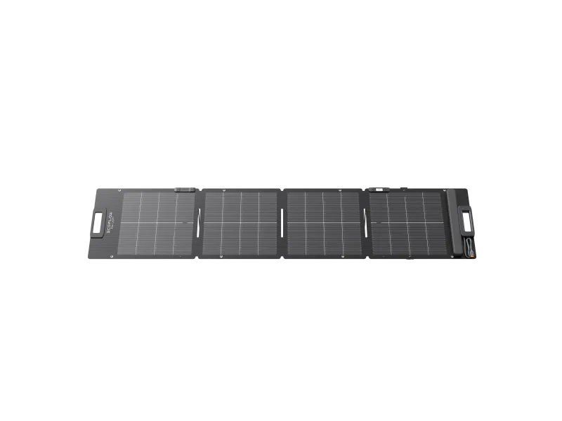 Panneau solaire EcoFlow – Panneau solaire mono bifacial, pliable, 110 W, 2e génération (XT-60)