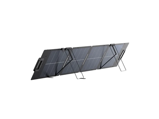Panneau solaire EcoFlow – Panneau solaire mono bifacial, pliable, 110 W, 2e génération (XT-60)