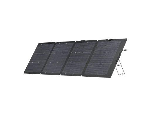 EcoFlow - Panneau solaire monocristallin bifacial, pliable 220 W de 2e génération
