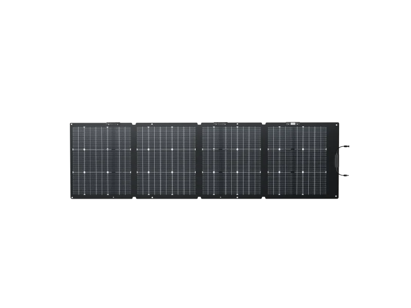 EcoFlow - Panneau solaire monocristallin bifacial, pliable 220 W de 2e génération