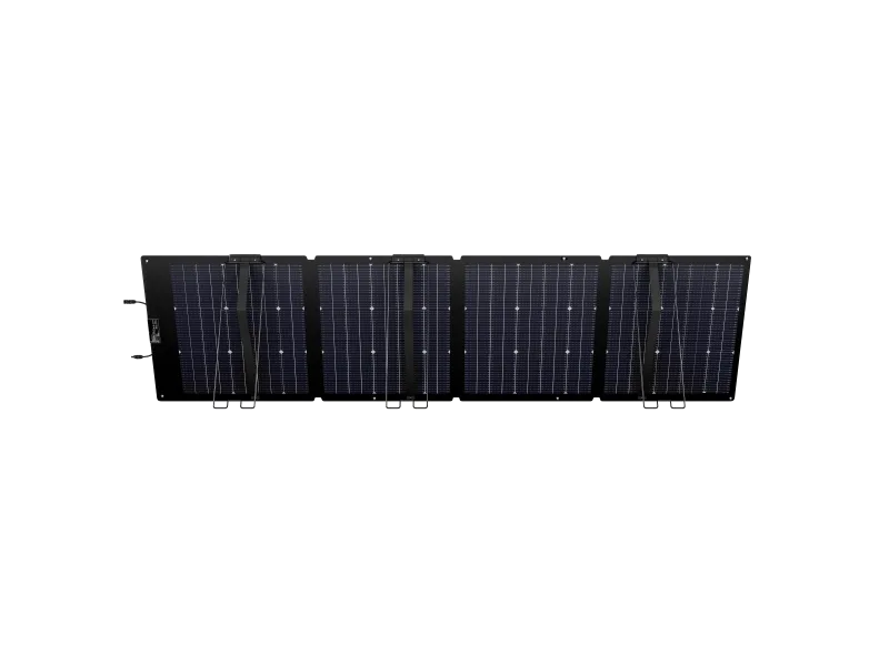 EcoFlow - Panneau solaire monocristallin bifacial, pliable 220 W de 2e génération