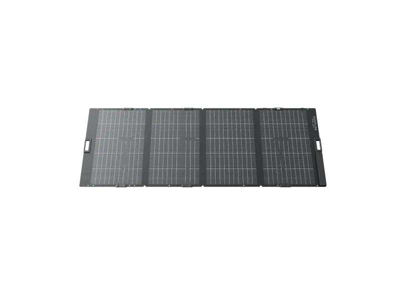 Panneau solaire EcoFlow – Panneau solaire mono bifacial, pliable, 400 W, 2e génération (XT-60)